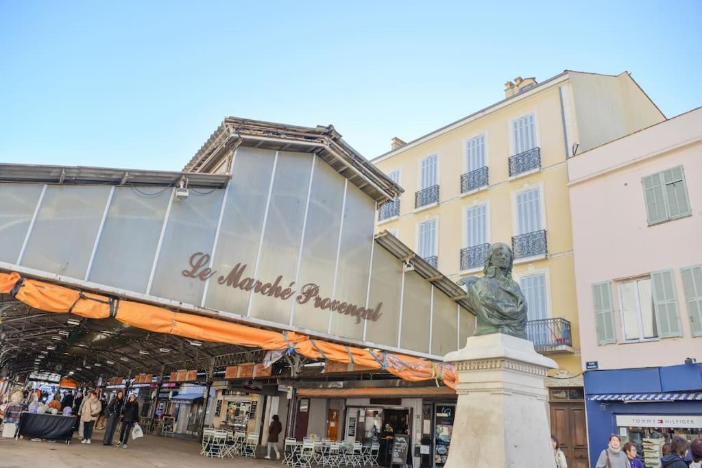 Old Town Antibes Superb New Flat, For 3, Ac, Wi-Fi Apartment Exterior photo